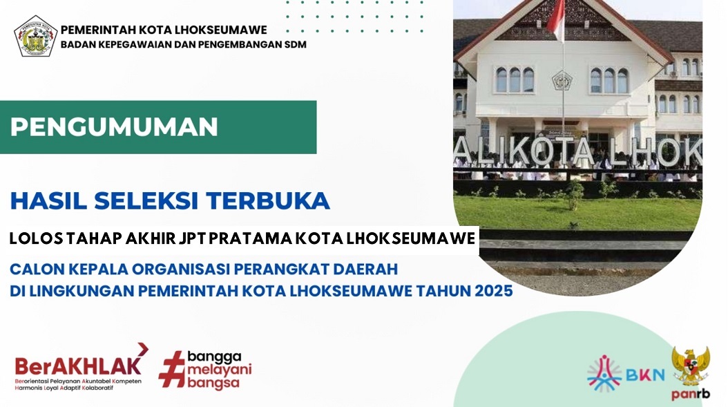 Pengumuman Hasil Akhir JPT